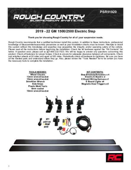 Installation Manual